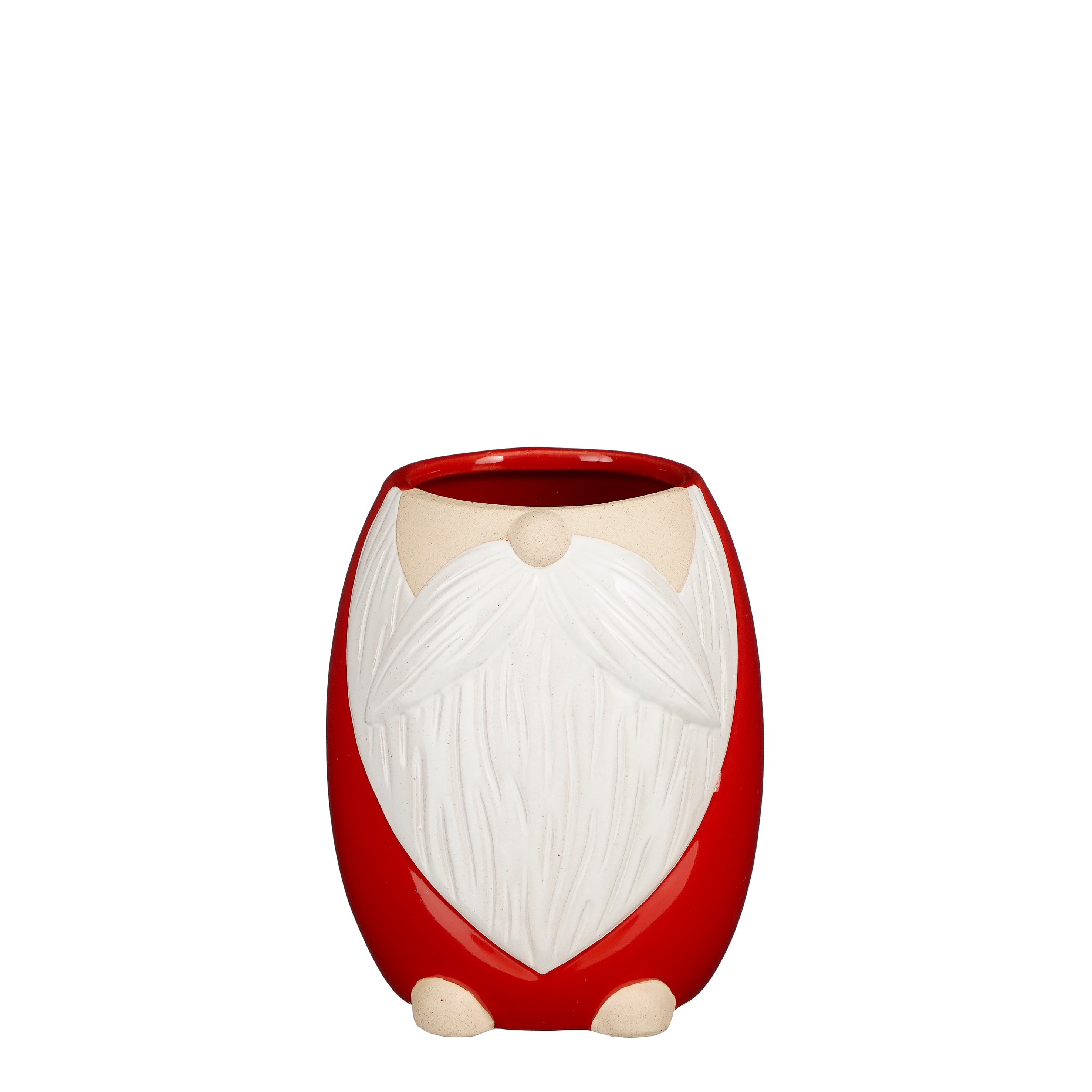 Blómapottur jólasveinn 16x12cm