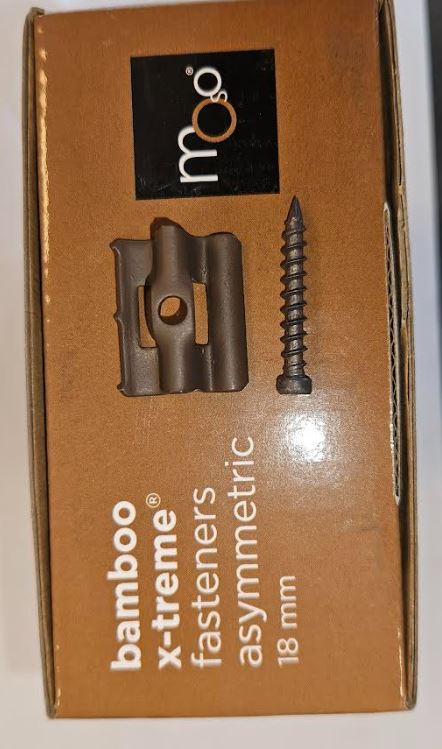 Brúnar X-treme A2 klemmur m skrúfu BX09 18mmn (90stk/box)