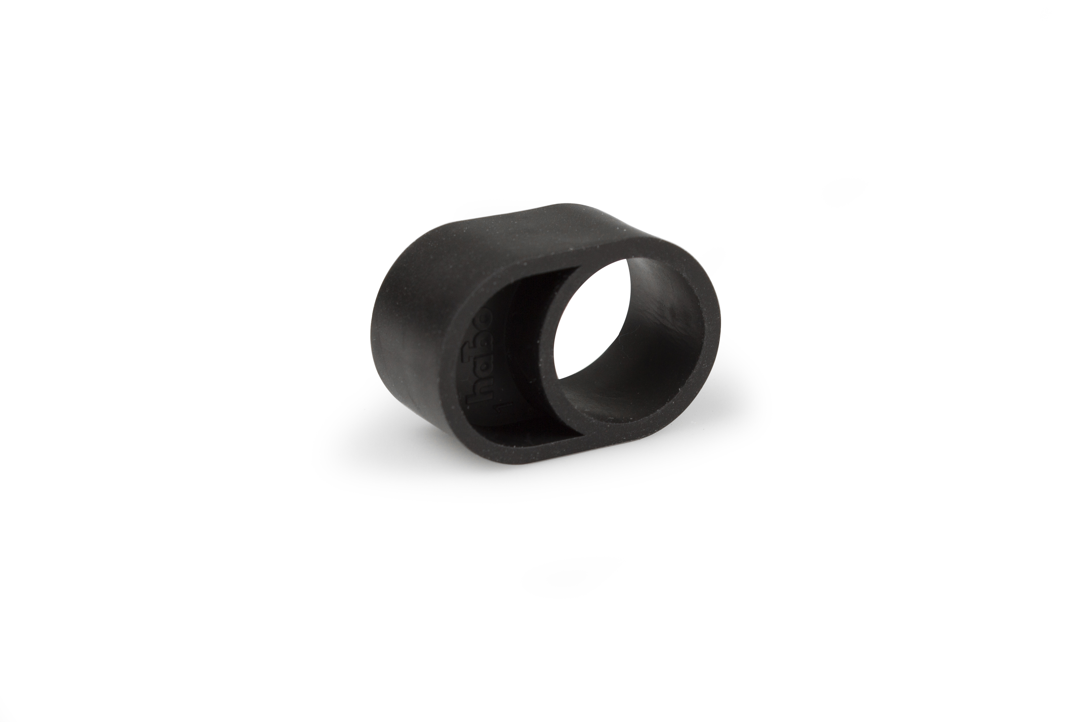 Hurðastoppari svartur á hún, 3 í pakka