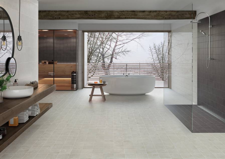 Flís Chicago ljós grá 297x297x8,3mm