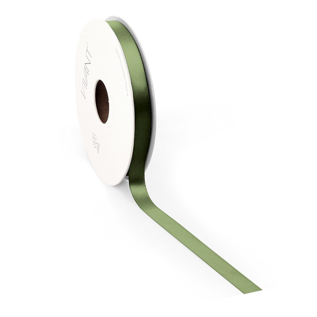 Borði 25m Satin 10mm moss