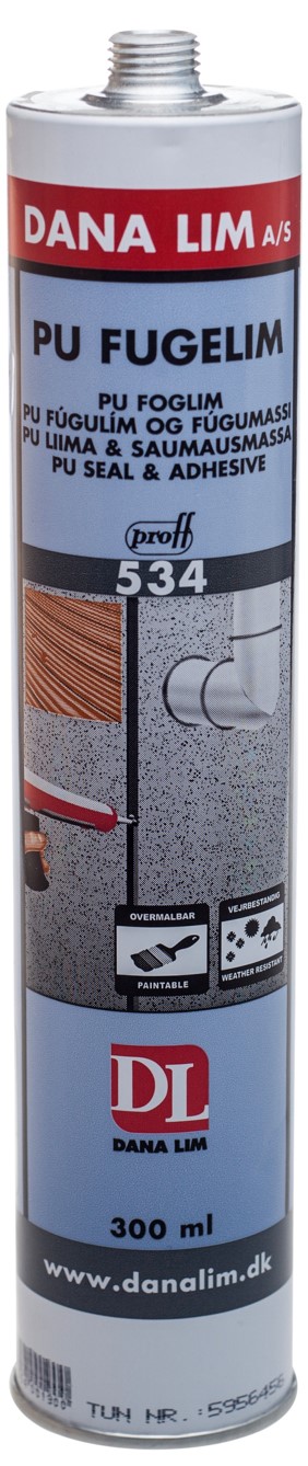 Fúgulím 534 PU 310ml grátt