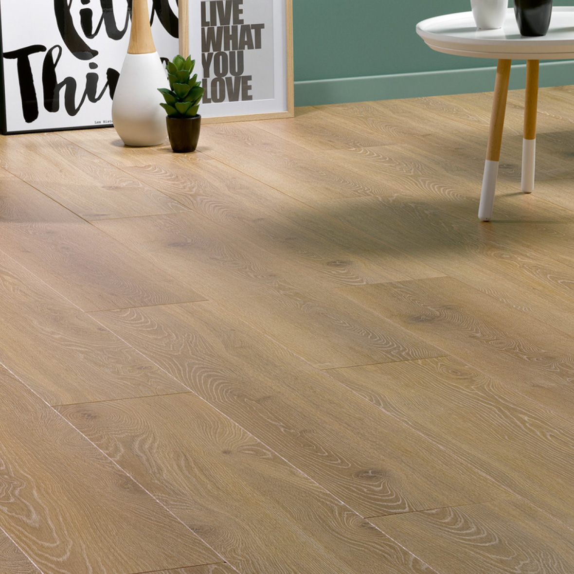 Harðparket Rafia Eik 12mm, 4V,AC6