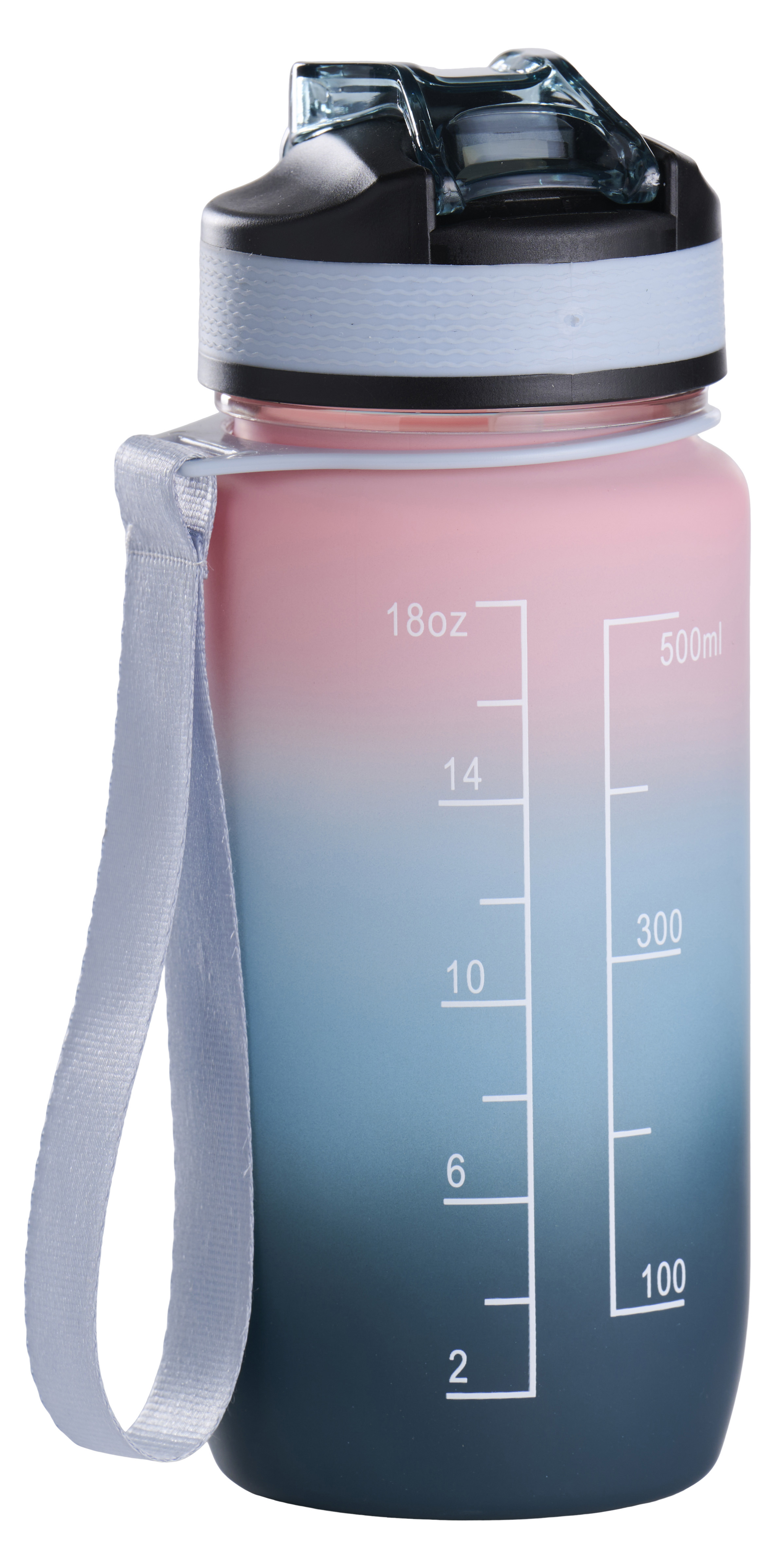 Vatnsflaska m.lykkju 500 ml