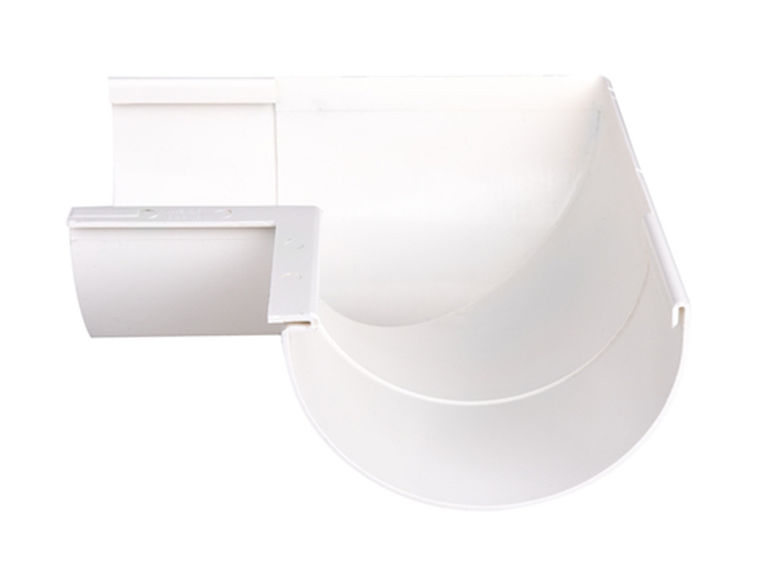 RENNUINNHORN 90° HVÍT*100MM