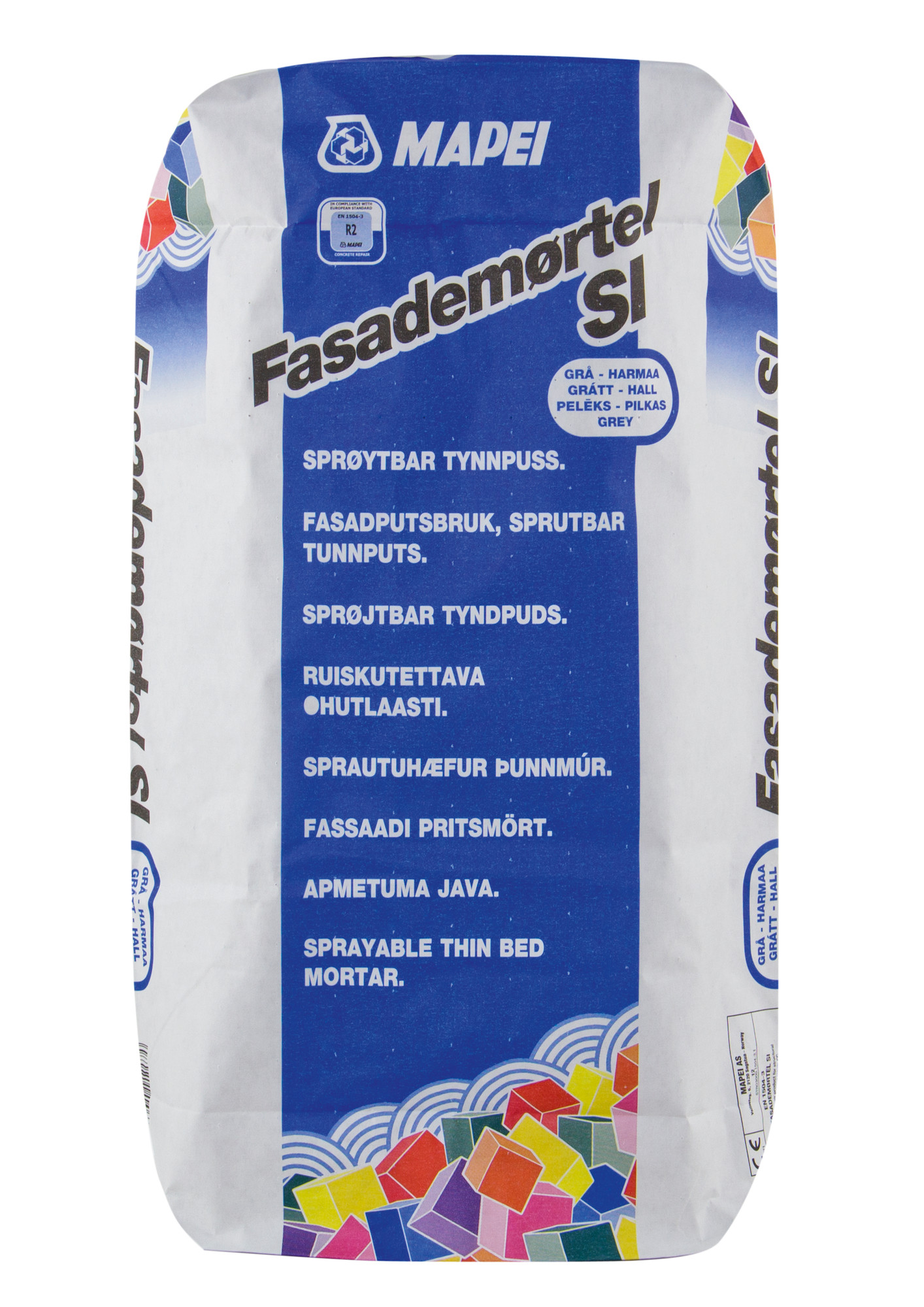 Mapei hvítt steiningarlím 25kg.