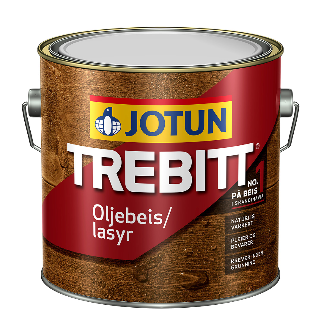 Jotun Trebitt Oljebeis gul base 2,7 ltr
