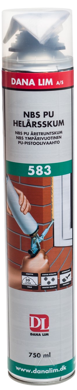 Frauð DL NBS 583 byssufrauð 750ml