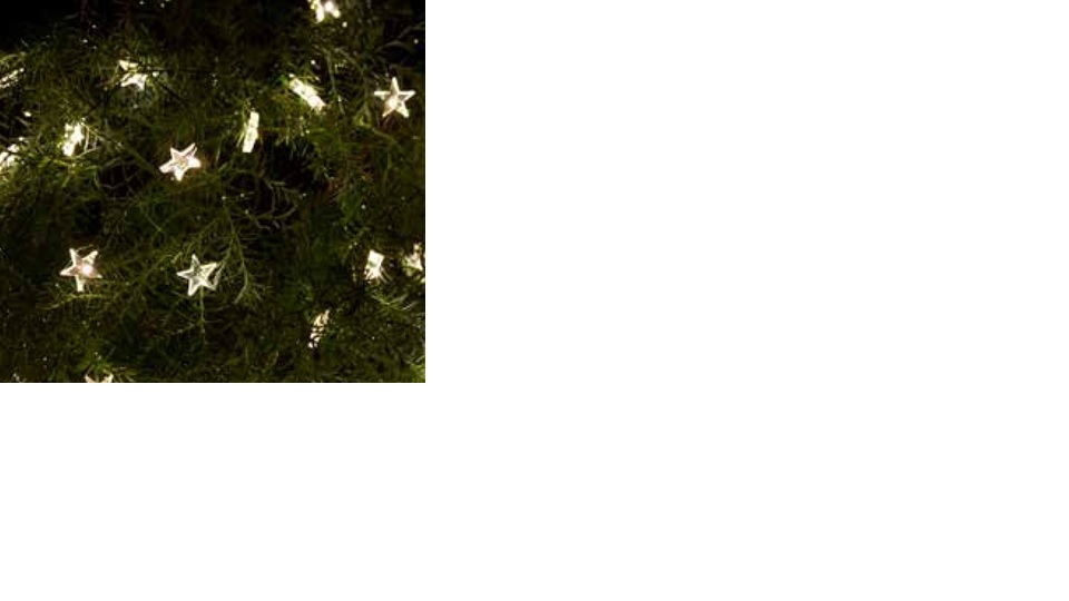 Rafhlöðusería 40micro LED stjörnur úti hlýtt hvítt