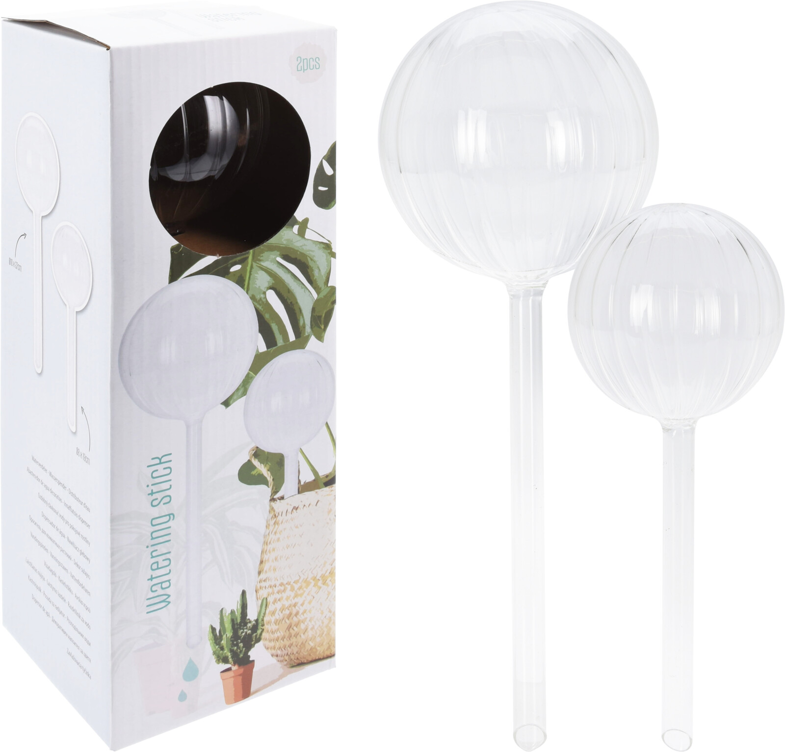 Vökvari kúla á prjóni 2 stk