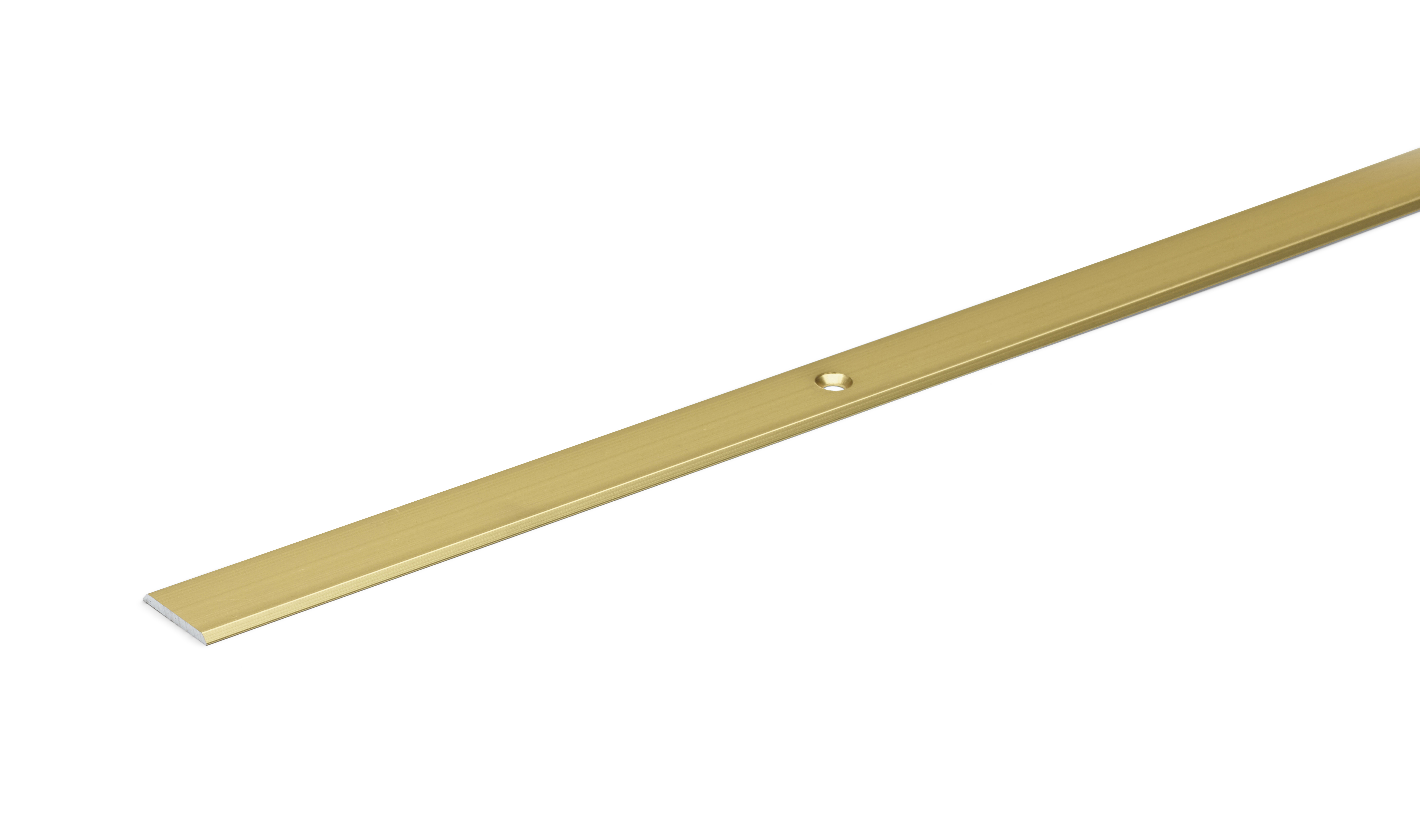 Frágangslisti Tröppulisti 100cm L, 2cm B, Brass