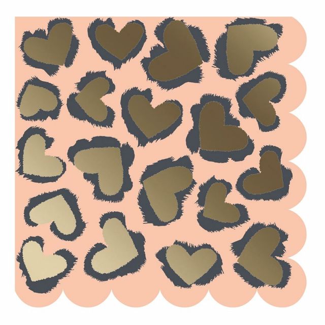 Servíettur Cassy Foil 33*33cm Stewo