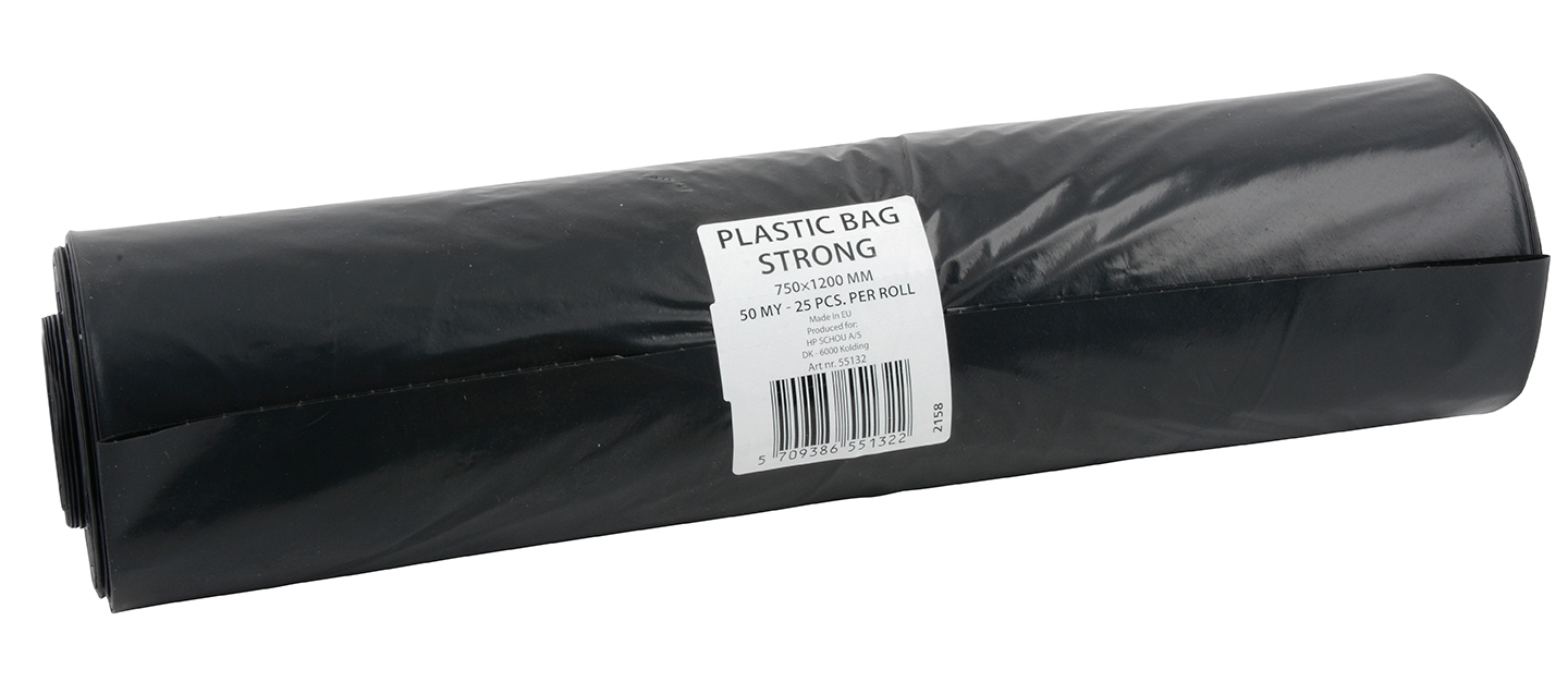 RUSLAPOKAR 25/STK SVARTIR 50MY 750*1200