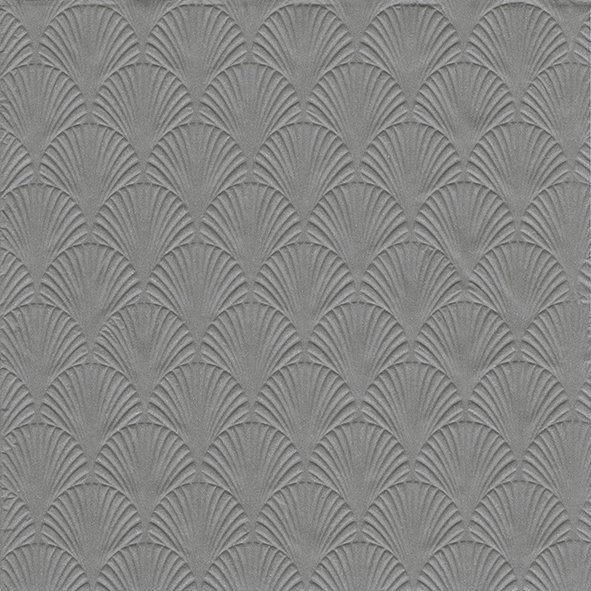 Servíettur Manon 33*33cm 16stk grár