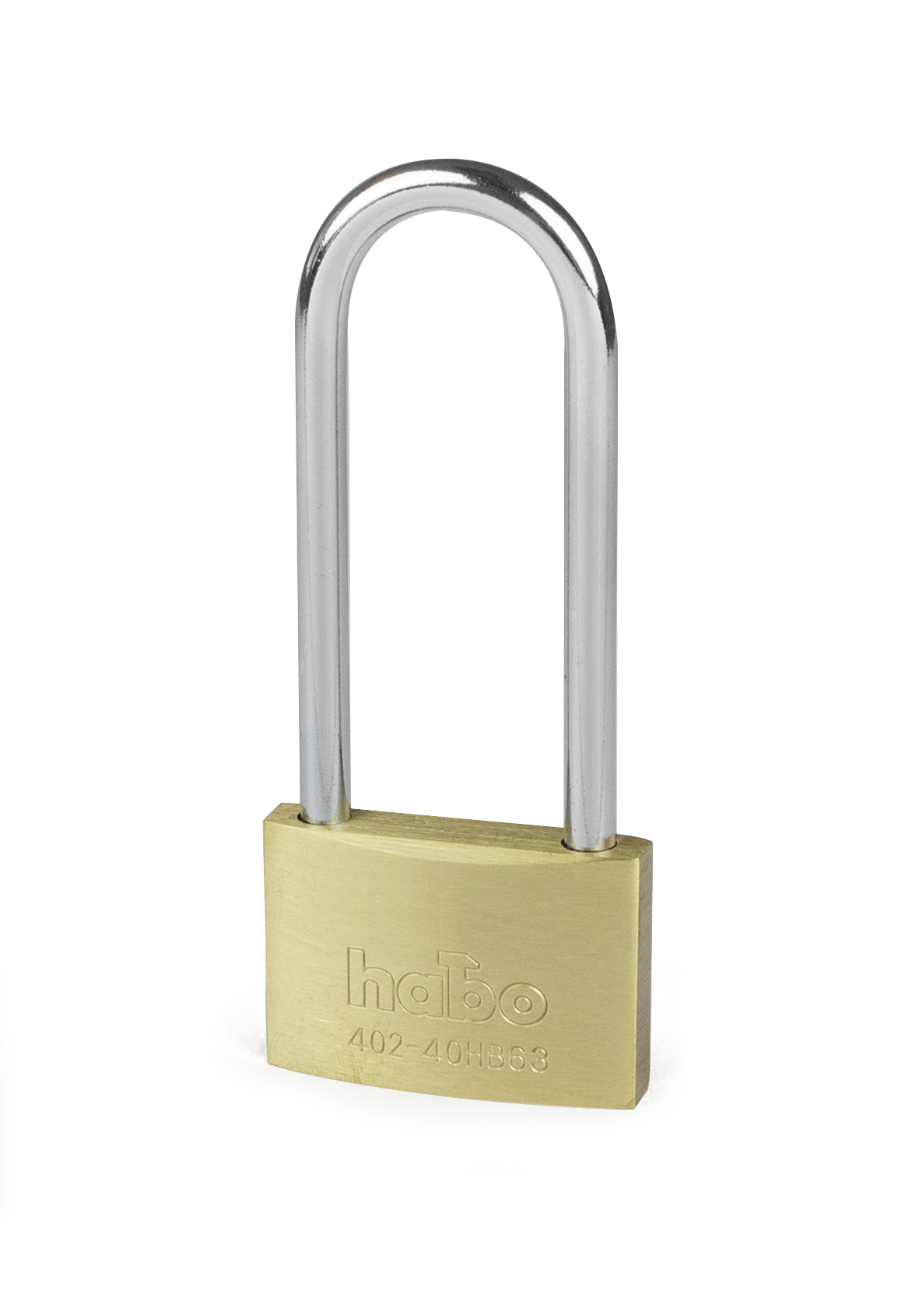 Hengilás 40 mm messing lyklalás Habo