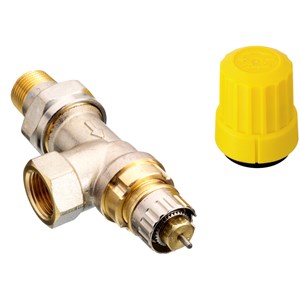 RETÚRKRANI 3/8" UK LOFTHITA STÝRÐUR - DANFOSS