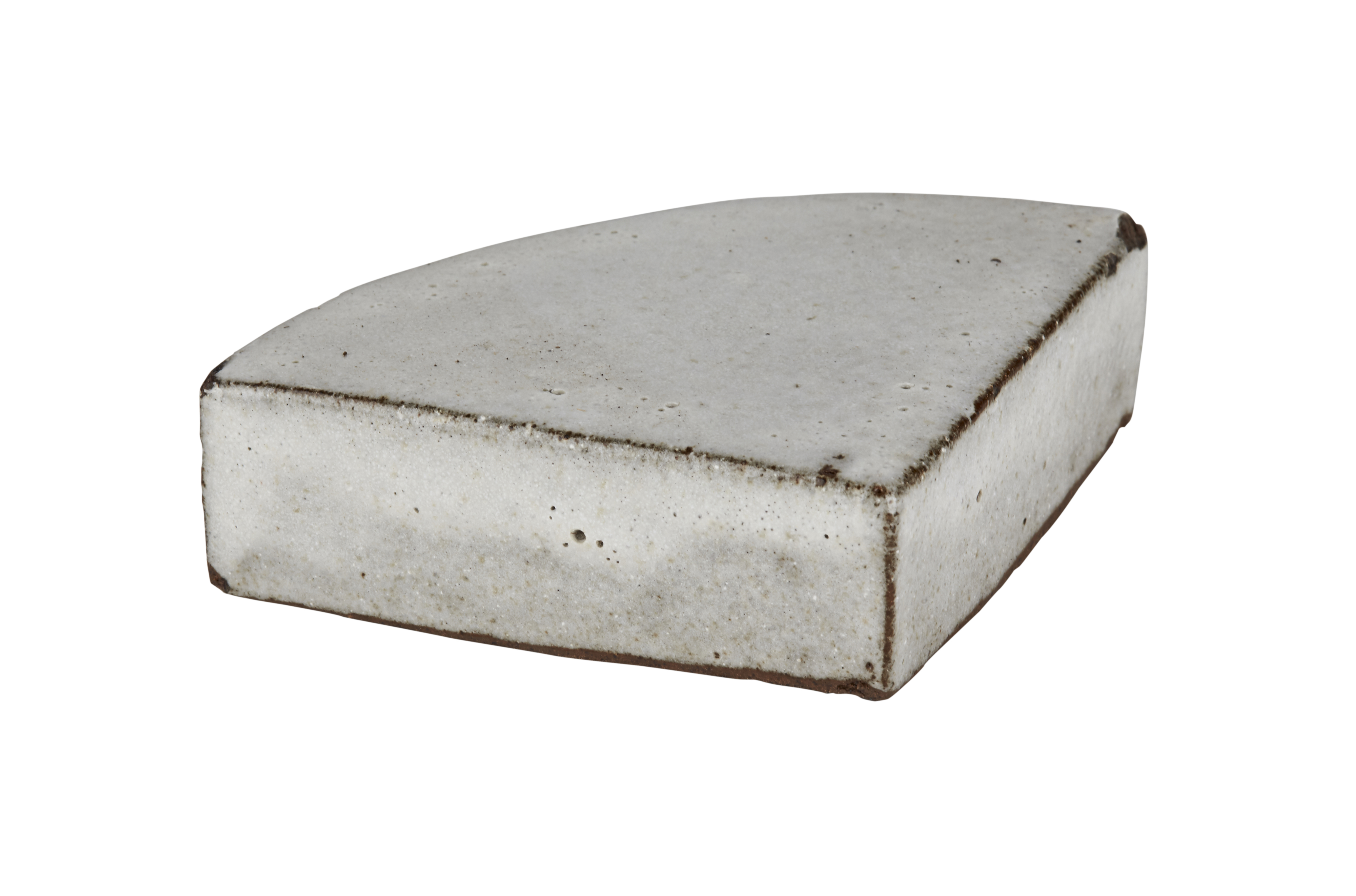 Pottafótur 7*2,5cm hvítur