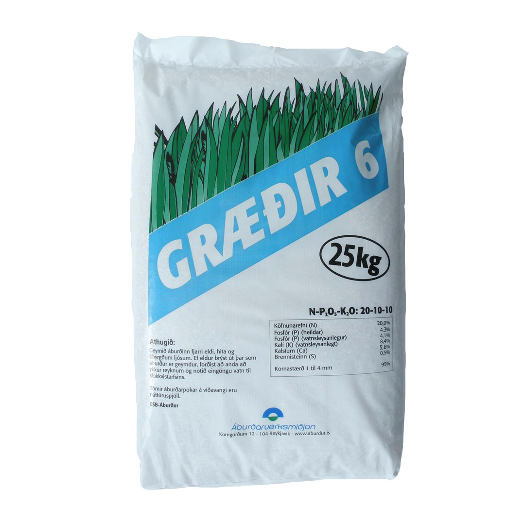 Græðir 6 25kg.