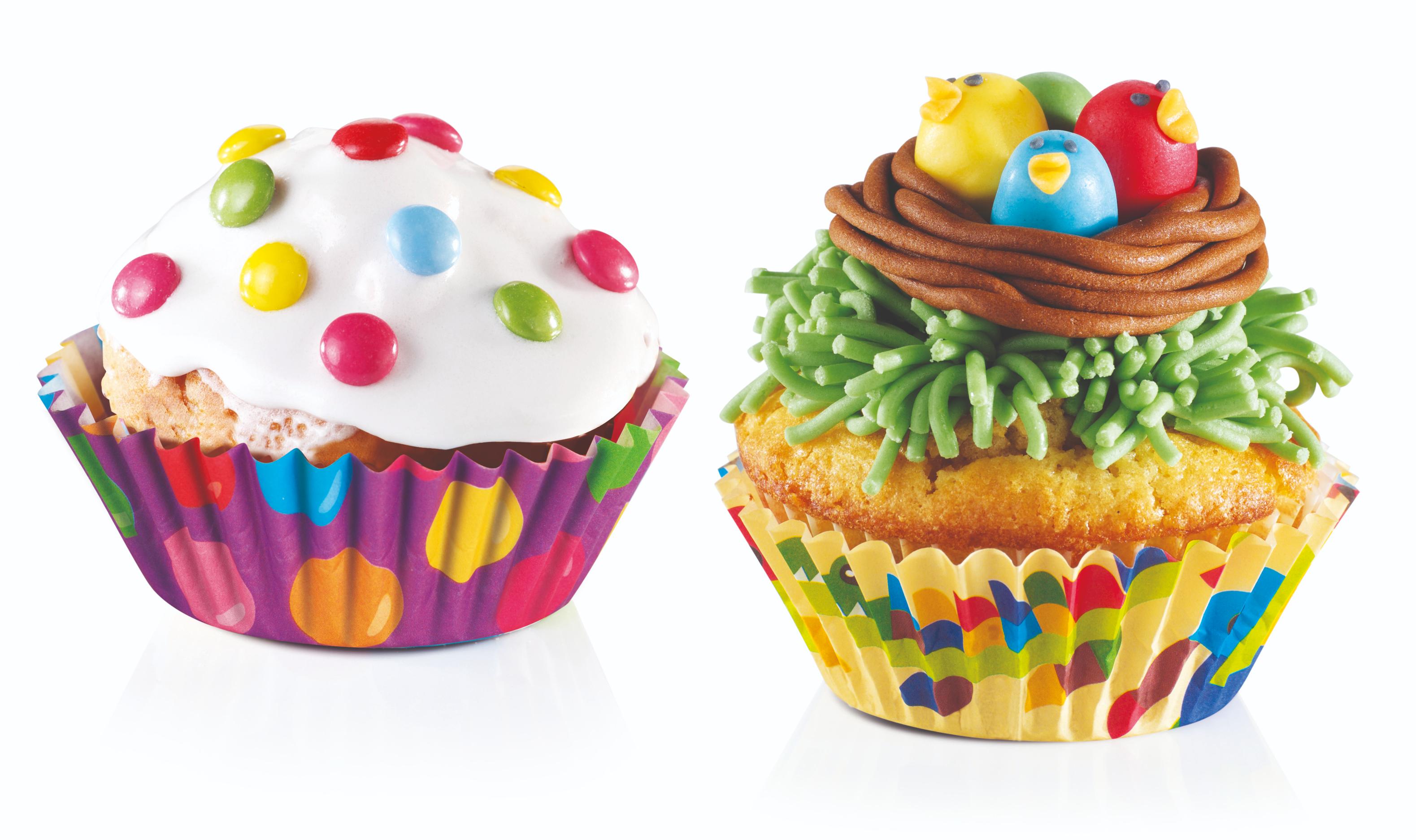 Múffuform bréf 60 stk. börn