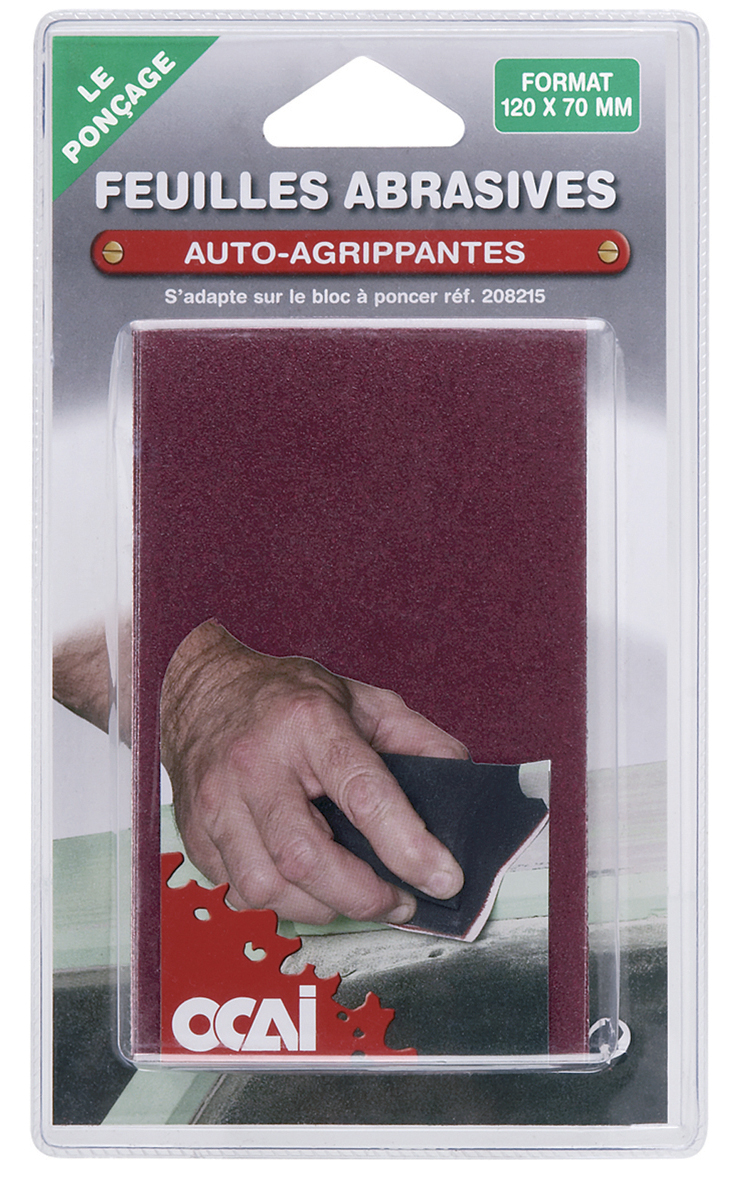 Sandpappír Velcro 120x70 P80