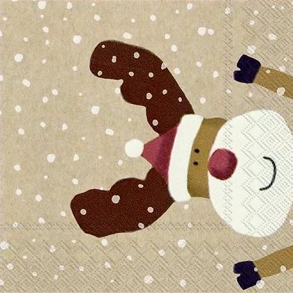 Servíettur Rúdólfur 25*25cm