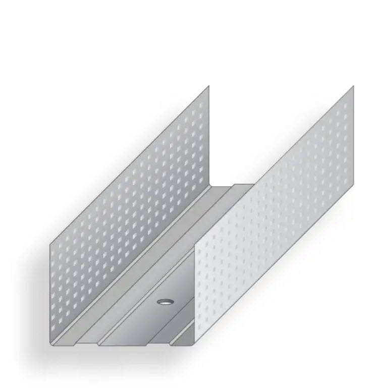 Leiðari Fermacell 75x58 mm x 0,6 mm þykkt x 3,6 metrar