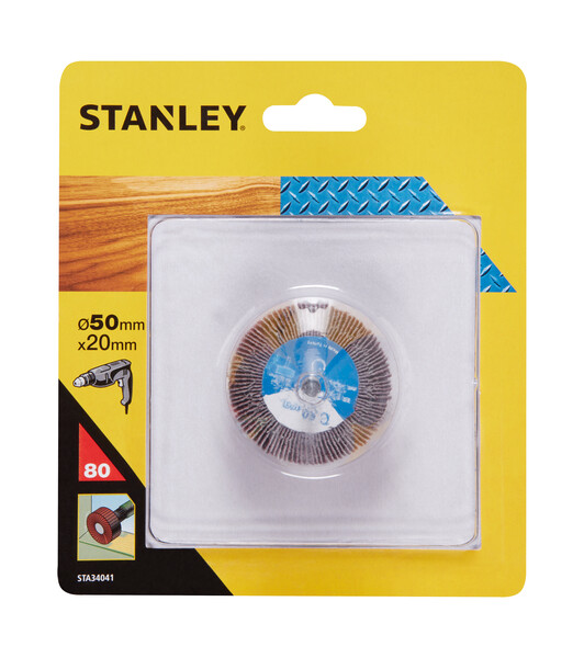 SANDPAPPÍRSHJÓL 50X20MM K 80 STANLEY STA34041