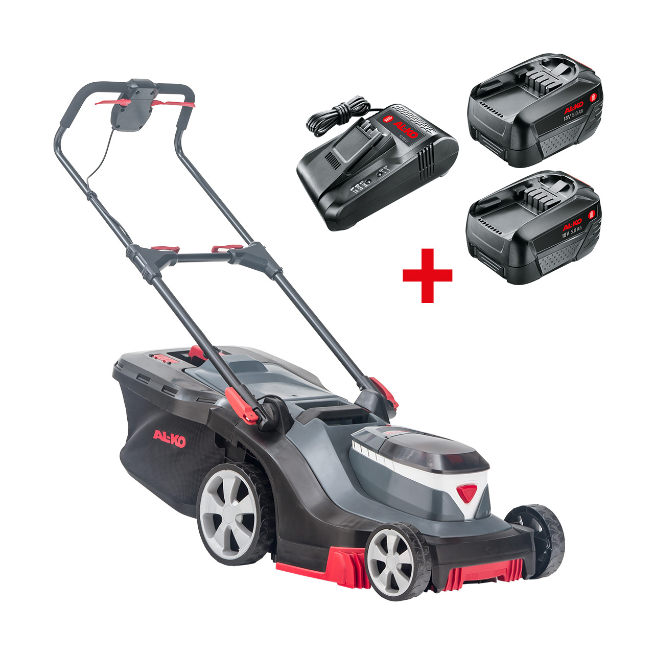 Sláttuvél 18V 38cm AL-KO 382 Li Premium 2x5.0Ah