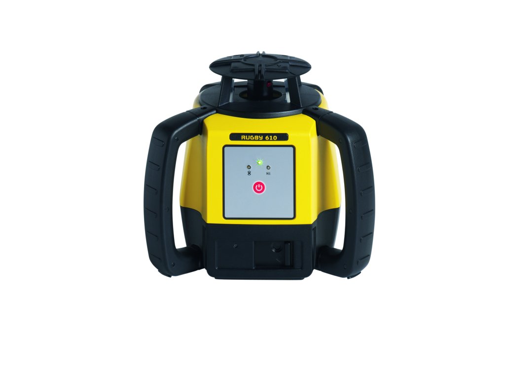 Hæðarlaser RUGBY 610 Leica með móttakara RE160