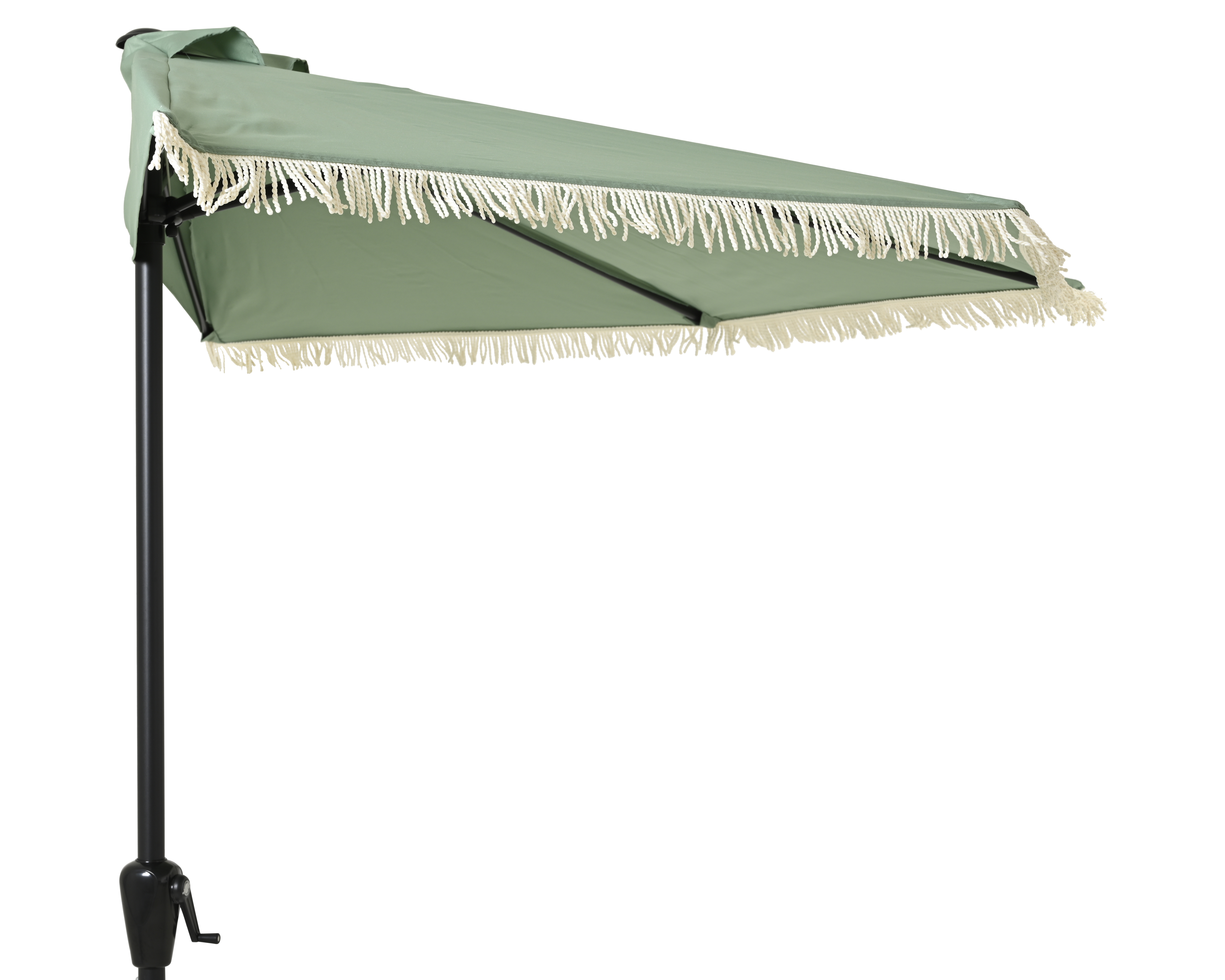 Sólhlíf hálf grænn 270*135*h235cm