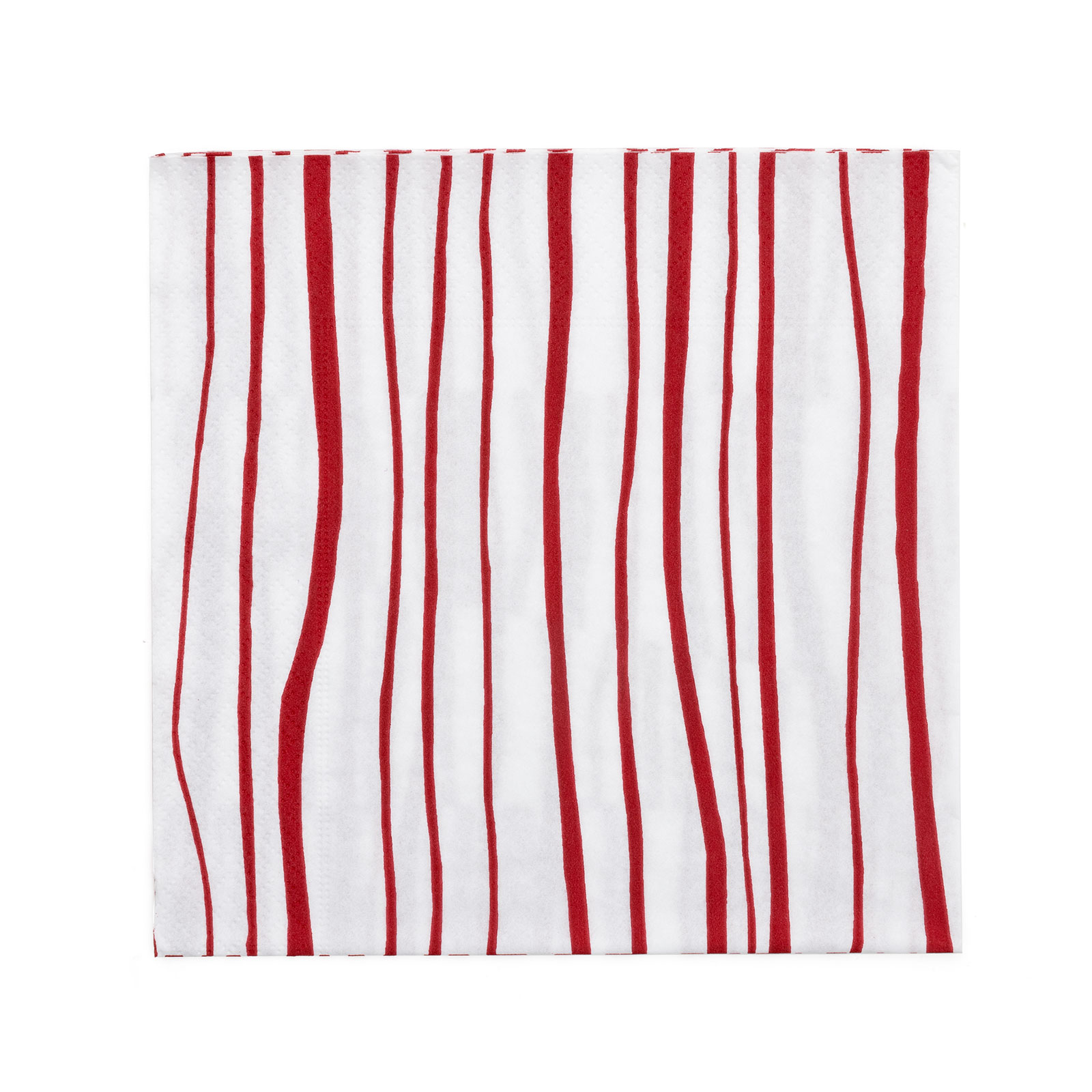 Hekla servíettur Rendur hvítar