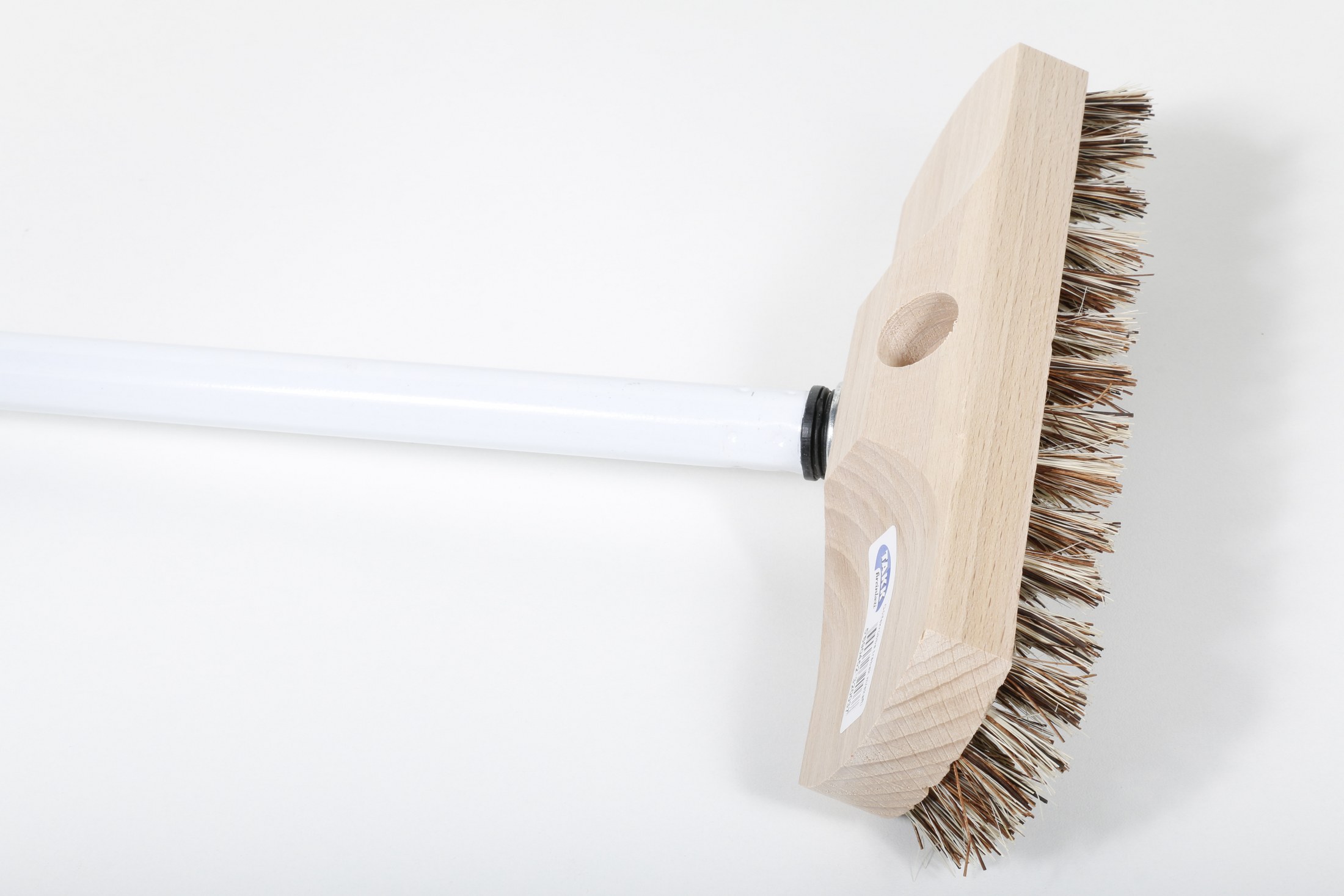 Gólfskrúbbur með tréskafti