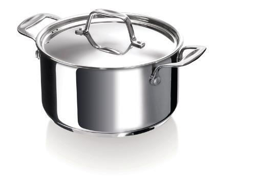 Pottur með loki 28 cm 8,9 ltr. Beka