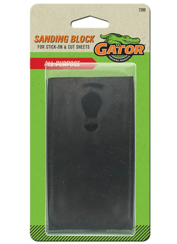 Slípiklossi gúmmí 120x70mm Gator