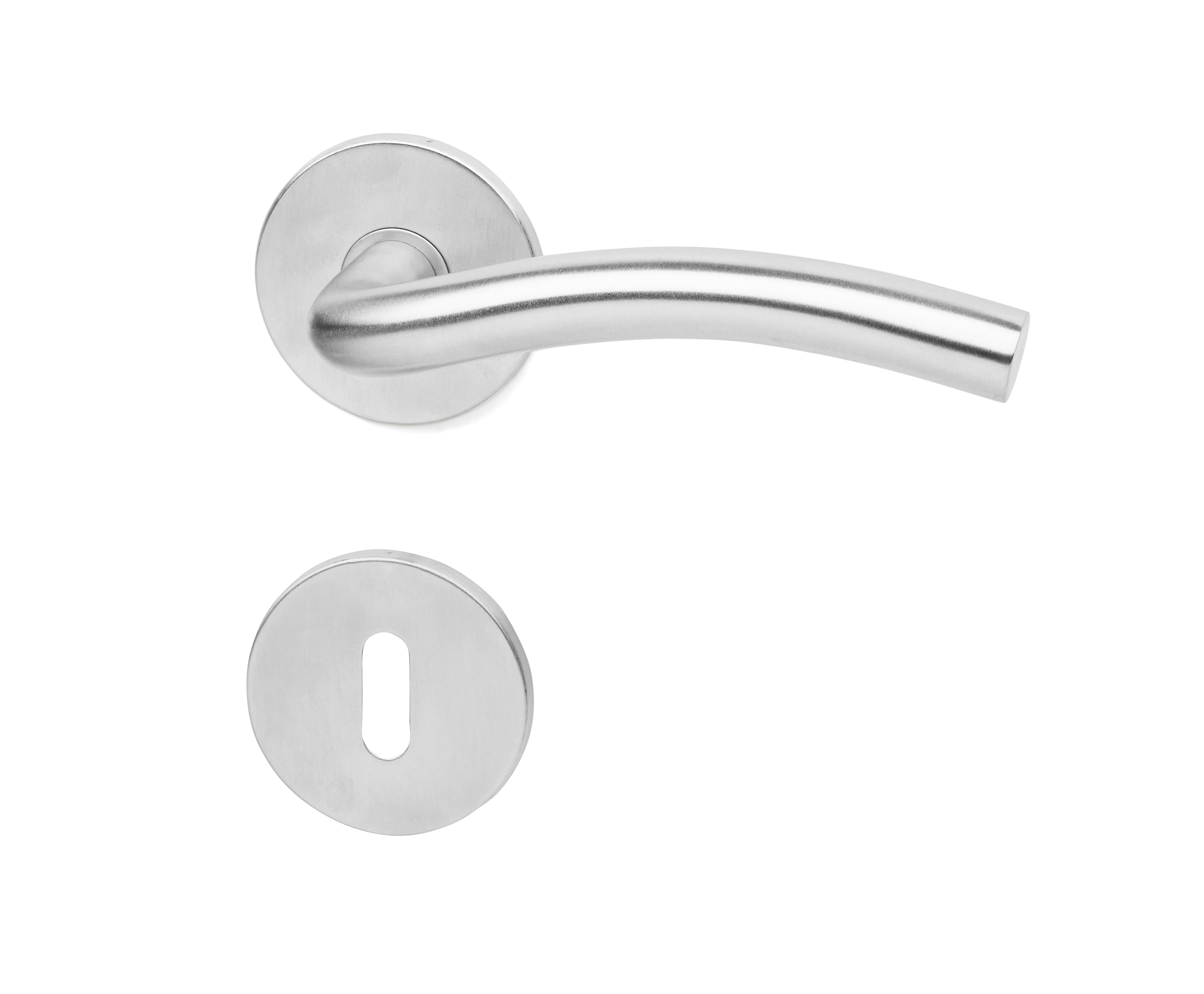 Hurðarhúnn ryðfr.m.lykillaufi CC30 & CC38 inni