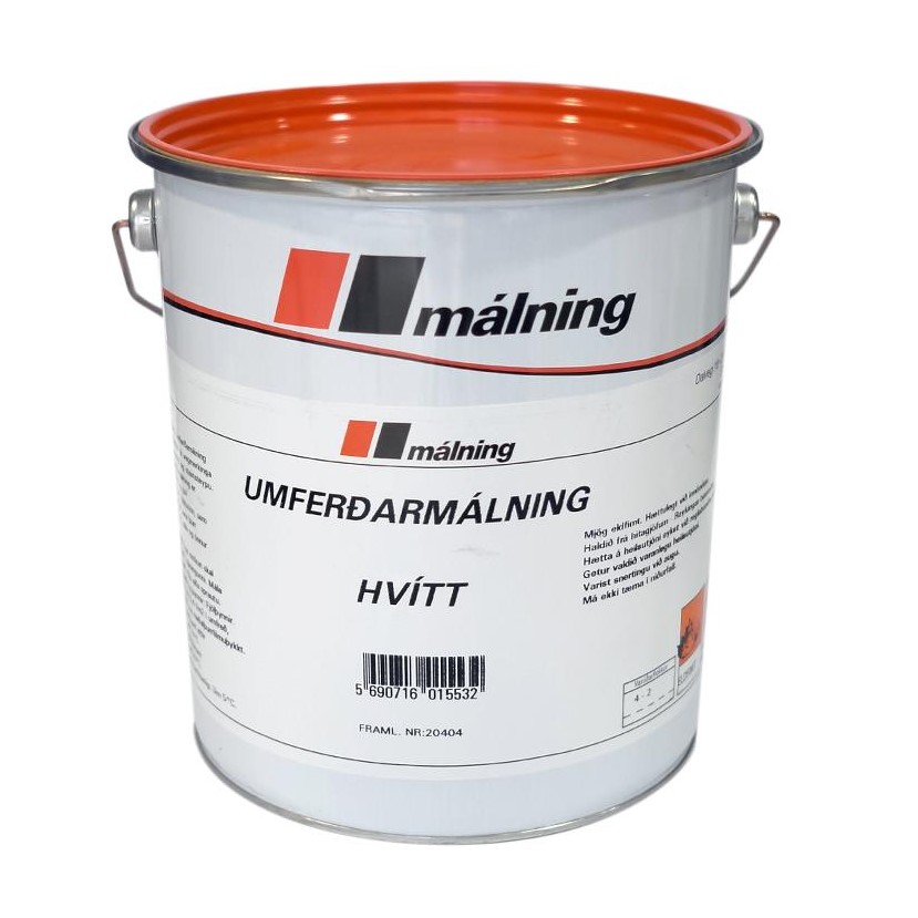 Umferðarmálning FS01 4L hvít