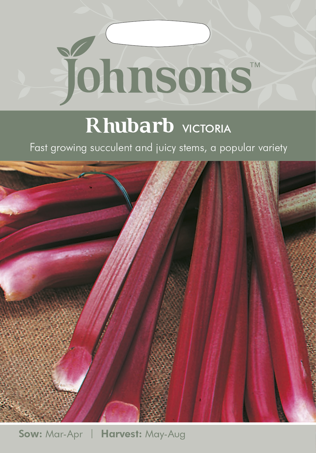 Fræ Rhubarb Victoria
