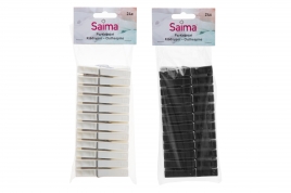 Þvottaklemmur plast 24 stk
