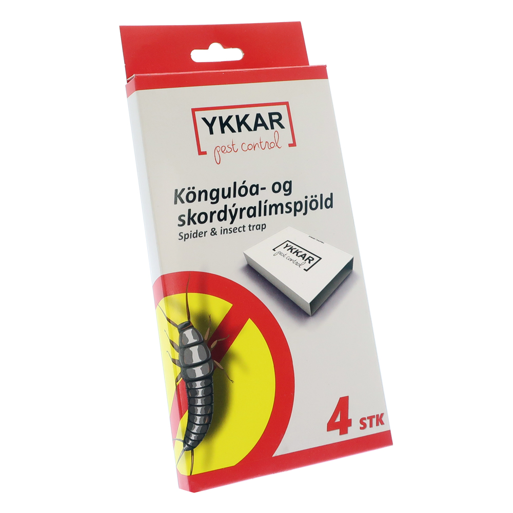 Köngulóa - & skordýralímbönd 4 stk
