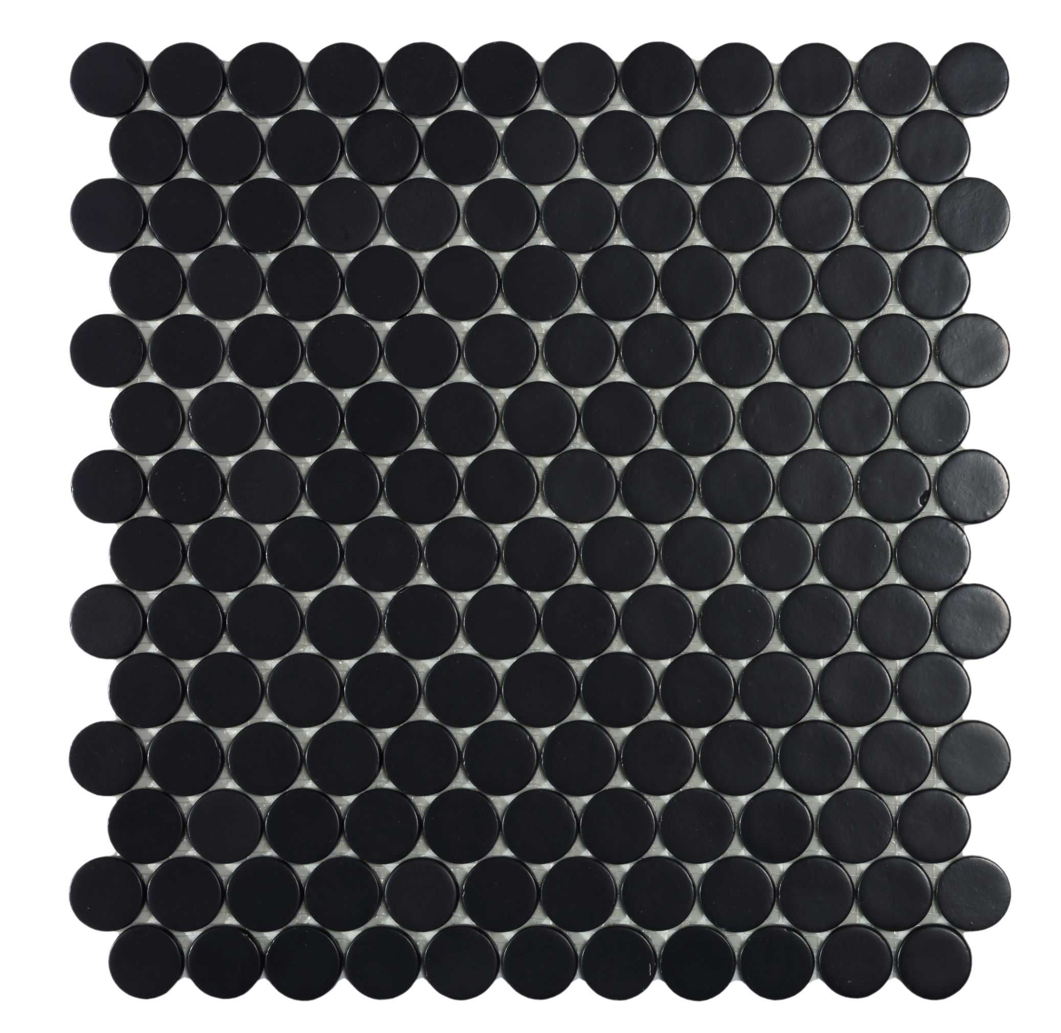 CIRCLE BLACK MT PUR 25X25