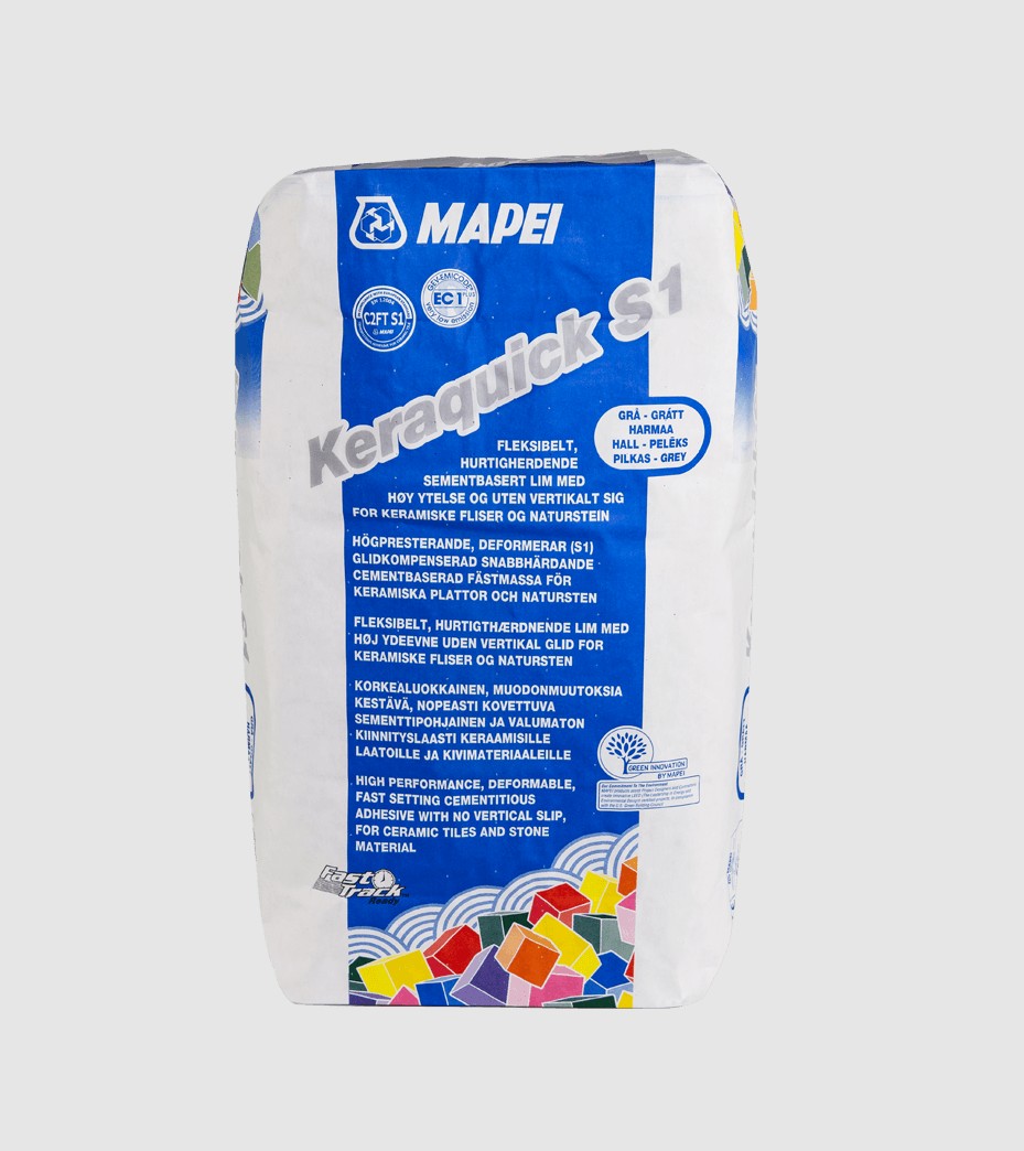 Flísalím Keraquick S1 grátt 20kg