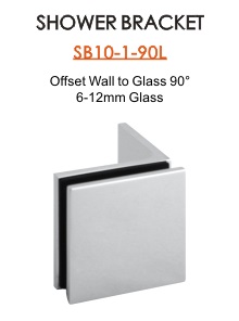 Veggvinkill fyrir gler 8 mm