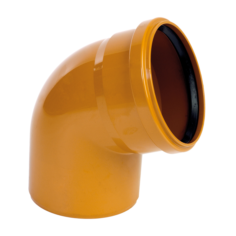 PVC BEYGJA 110MM 45°