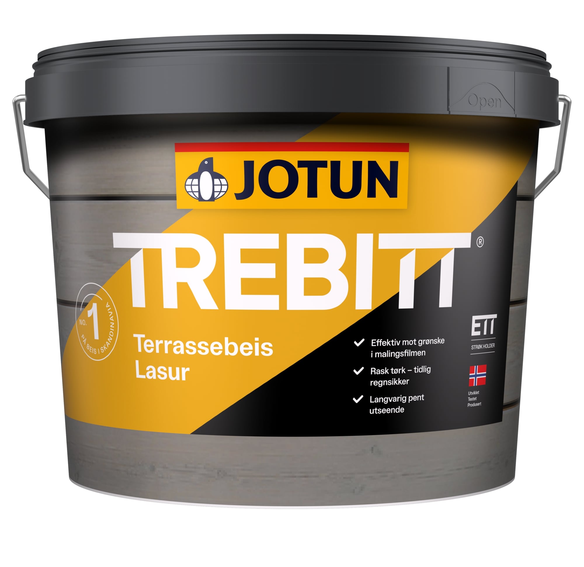 Jotun Trebitt Terassebeis glær stofn 2,7 ltr