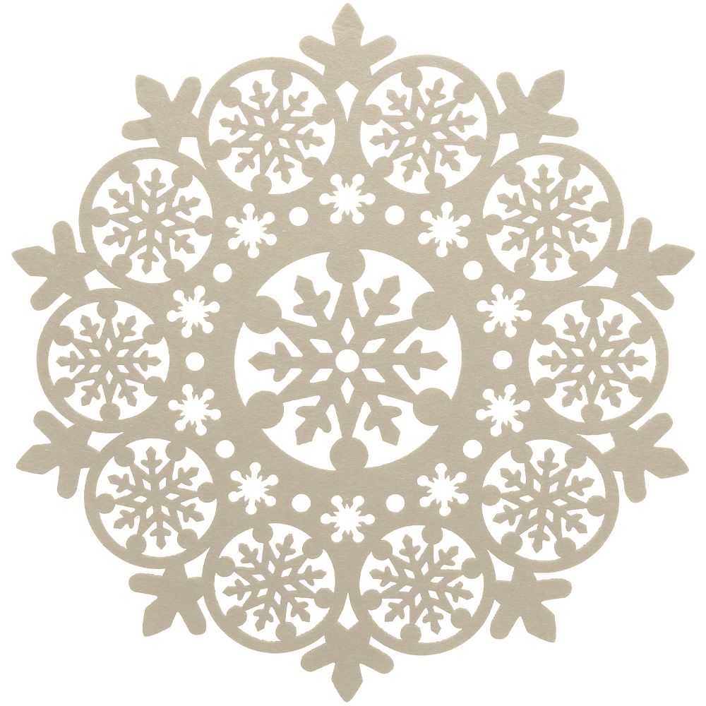 Diskamotta Feltro Beige 38 sm