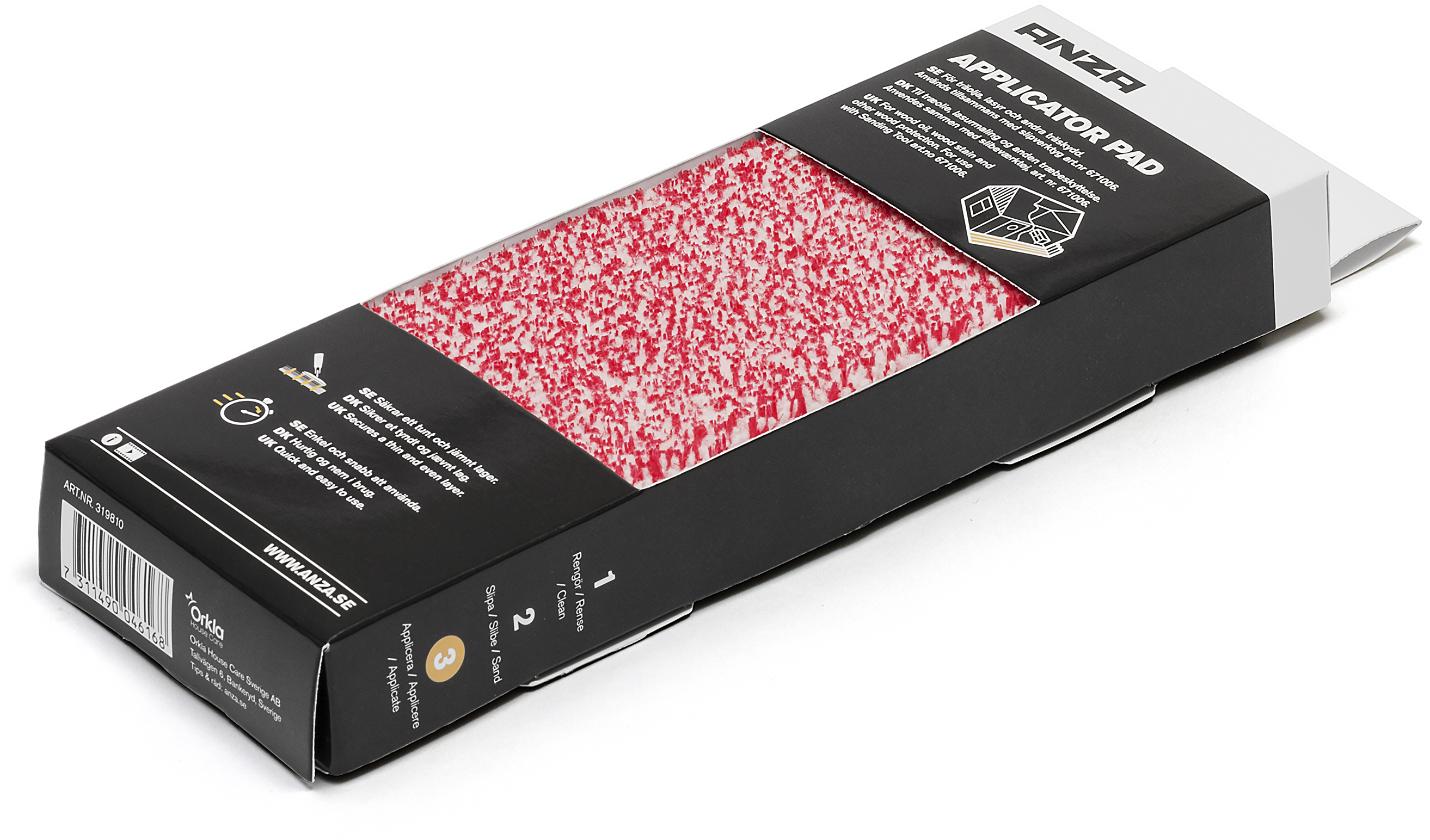 Anza pallatól áfylling púði