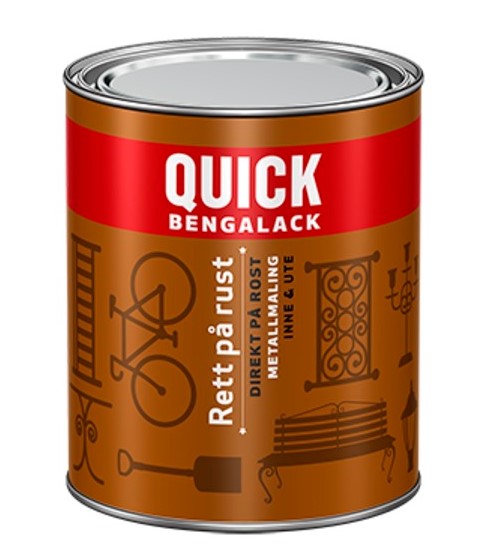 Lakk Benga Quick Rett på rust A 0,68L