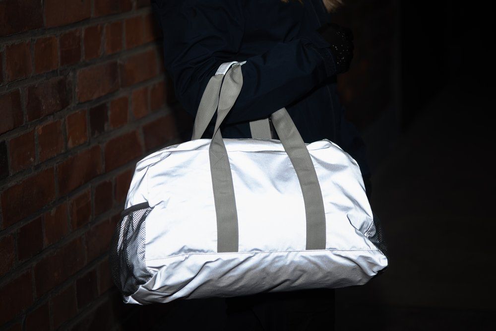 Helgartaska m.endurskyni