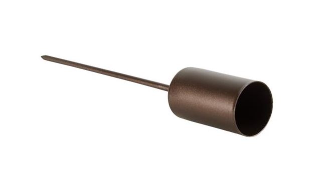 Kramarhús á pinna brúnt 20cm