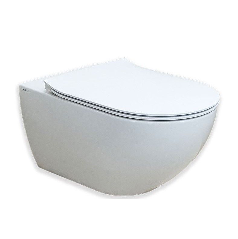 WC Veggskál með setu HATRIA CENTRICA PURE VORTEX